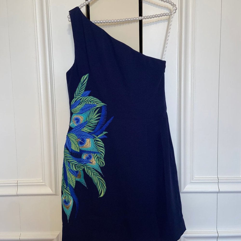 NWT Lilly Pulitzer Jamie Dress Peacock Embroidery - Picture 3 of 4